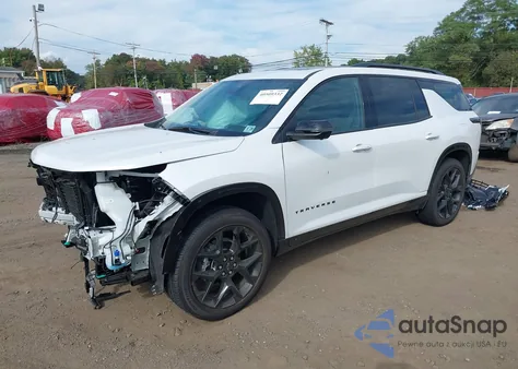 2024 Chevrolet Traverse Awd Rs z USA, uszkodzony, nr VIN 1GNEVLKS3RJ142073
